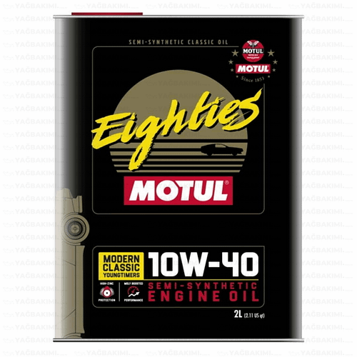 Motul Classic Eighties 10W40 - Yağ Bakımı
