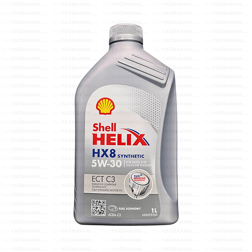 Shell Helix HX8 ECT C3 5W30 - 1 Litre - Yağ Bakımı