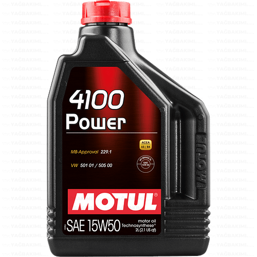 Motul 4100 Power 15W50 - Yağ Bakımı