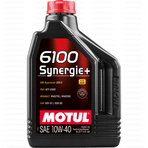 Motul 6100 Synergie+ 10W40 - Yağ Bakımı