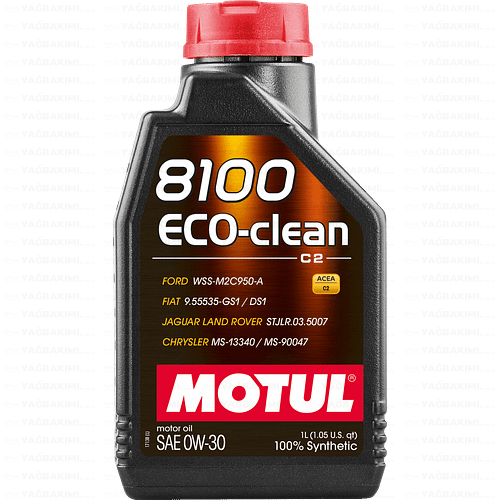 Motul 8100 Eco-Clean 0W30 - Yağ Bakımı