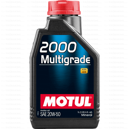 Motul 2000 Multigrade 20W50 - Yağ Bakımı