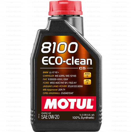 Motul 8100 Eco-Clean 0W20 - Yağ Bakımı