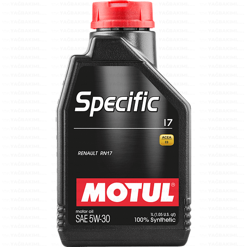 Motul Specific 17 5W30 - Yağ Bakımı