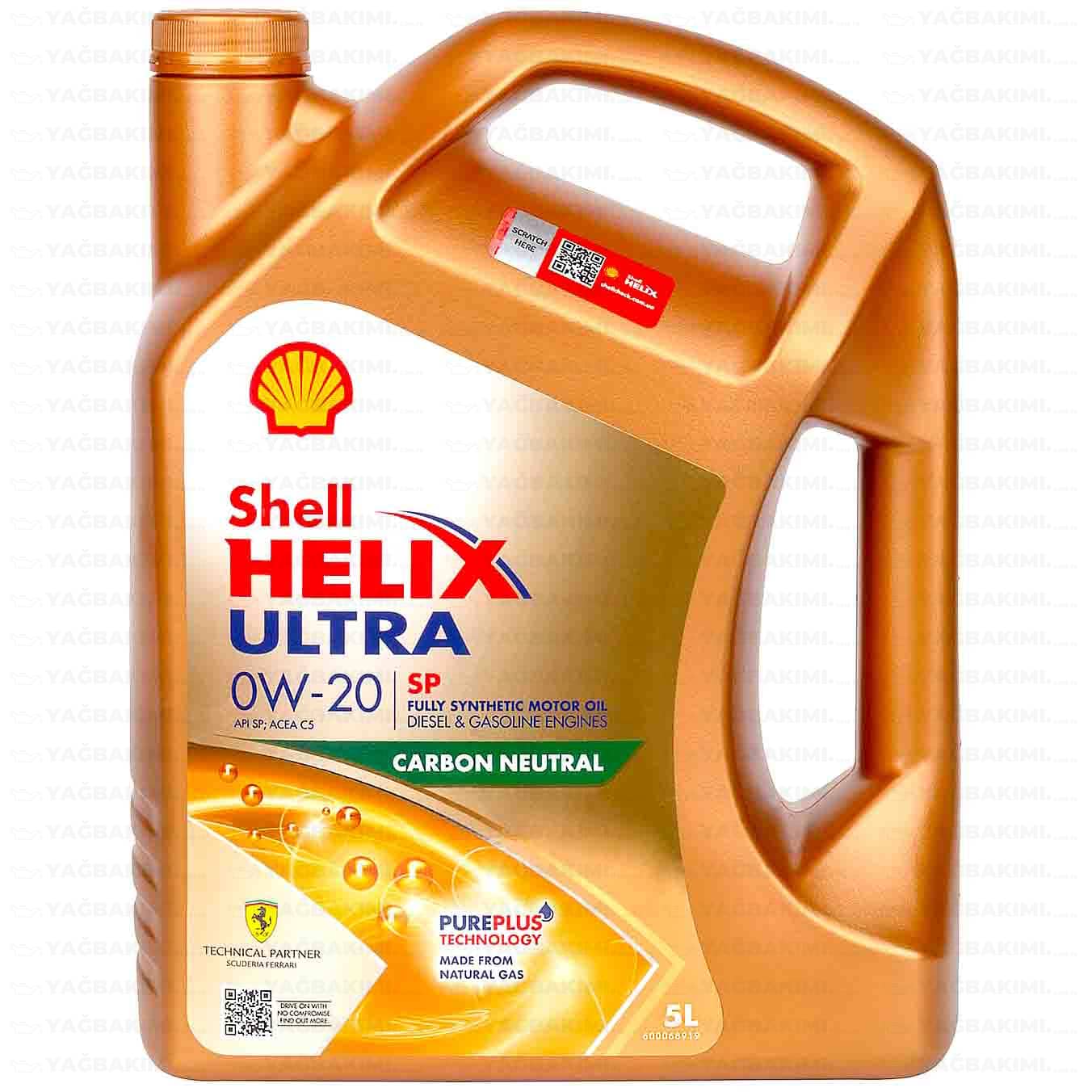 Shell Helix Ultra SP 0W20